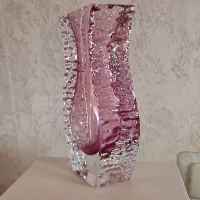 Schöne Alessandro Mandruzzato Murano Campanella Vintage Glas Vase