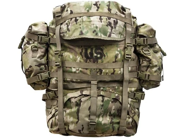Authentic Usgi Multicam Ocp Molle Ii Large Rucksack - Complete Kit - Army Us
