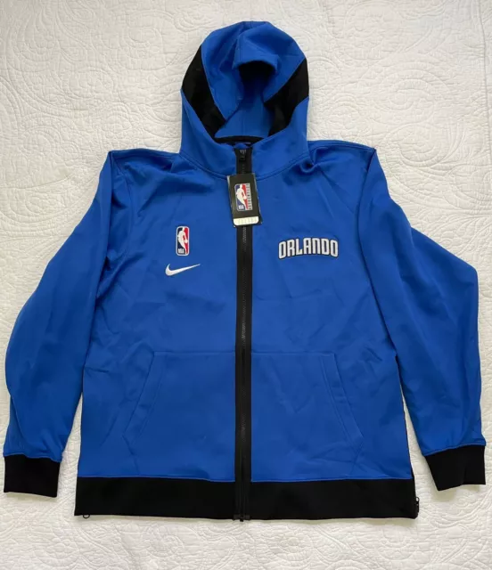 Golden State Warriors Nike Therma Flex Showtime Court Bench Hoodie Men's  NBA NWT