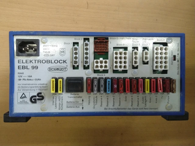 SCHAUDT EBL 99 Elektroblock EUR 259 00 PicClick DE