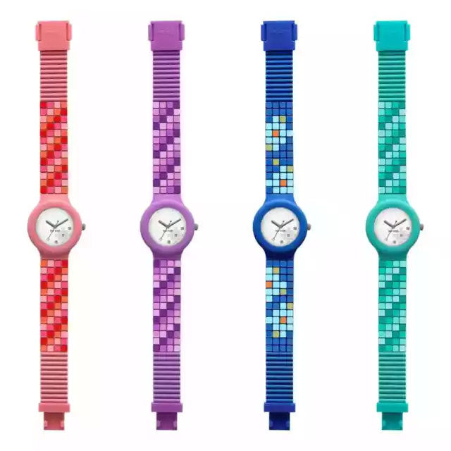 Orologio HIP HOP donna MOSAIC, cinturino in silicone, SOLO TEMPO - 3H