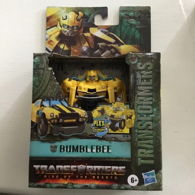 TRANSFORMERS RISE OF The Beasts Bumblebee Flex Changers (Hasbro