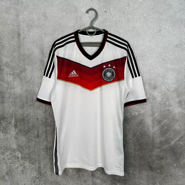 Germany National Team 2014 2015 Home Football Shirt Adidas Jersey Size M