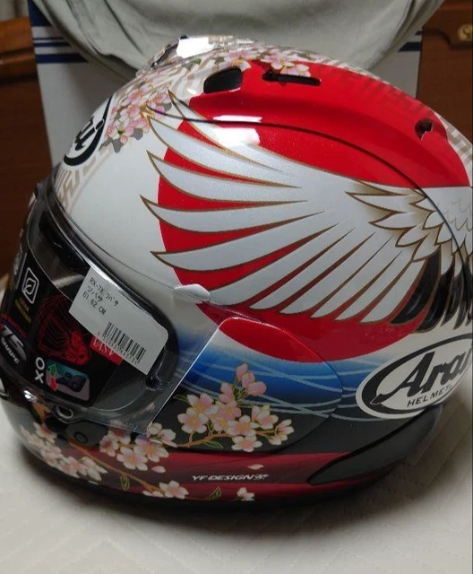 Casque Intégral Arai RX-7X Nakasuga Taille L (59-60 Cm) – édition Japonaise, état Correct