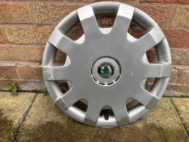 Genuine Skoda Octavia 15" Wheel Trim Hub Cap Cover
