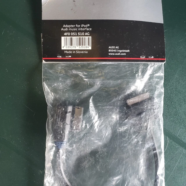 Audi 30 Pin Adapter For Apple Ipod Audi Music Essential Interface 4FO 051 510 AG
