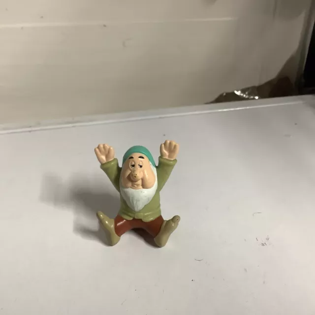 McDonalds Happy Meal Disney Sleepy Figur schneeweiß 2"" Sammlerstück