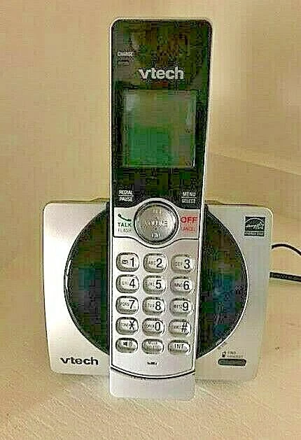 VTech Cordless Phone System Silver w/ Caller ID Call Waiting DECT 6.0 (CS6919) ™
