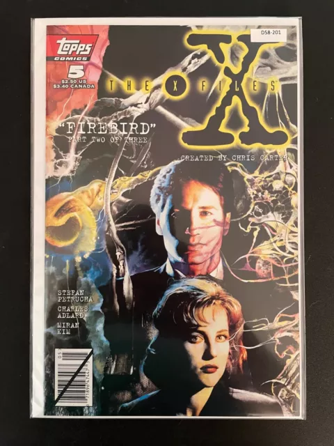The X-Files 5 Vol 1 High Grade Topps Comic Book D58-201
