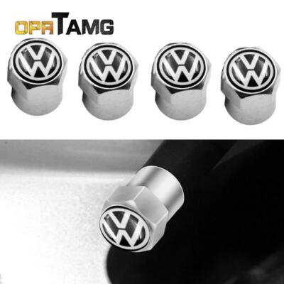Volkswagen ✅4 Tappi copri Valvole Pneumatici VOLKSWAGEN Golf Polo Tiguan Lupo  ✅ 
