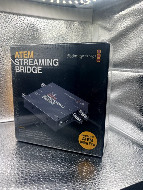 BLACKMAGIC DESIGN ATEM Streaming Bridge for ATEM Mini Pro Streaming