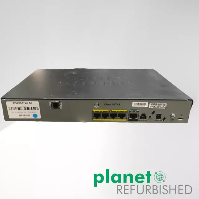 ✅ Routeur CISCO887VA-K9 Cisco 887VA avec VDSL2/ADSL2+ sur POTS