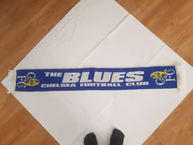 Echarpe de football CHELSEA FC VINTAGE RETRO official Chelsea FC THE BLUES