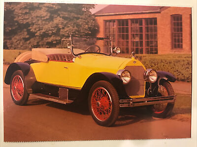 Postcard Unposted Historic Auto 1923 Stutz Bearcat Sports Car
