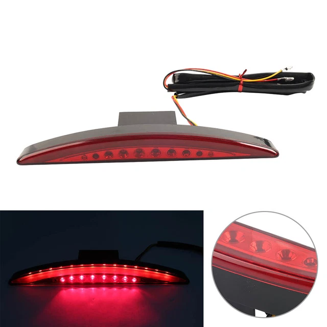 Luce freno bordo parafango posteriore moto LED per Harley Breakout FXSB 2013-2017