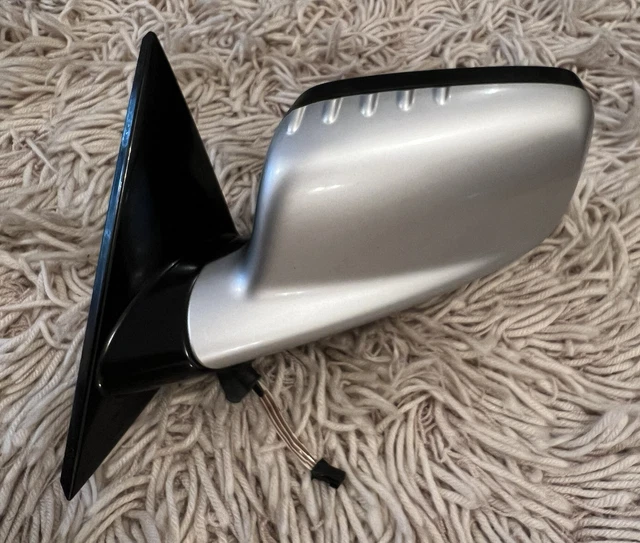 BMW E46 COUPE Convertible Passenger Mirror Ribbon Wire Silver Facelift