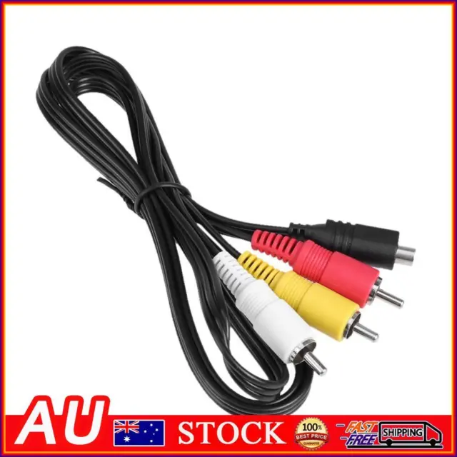 1.2m VMC-15FS A/V RCA to 10Pin Port Adapter Cable for Camera