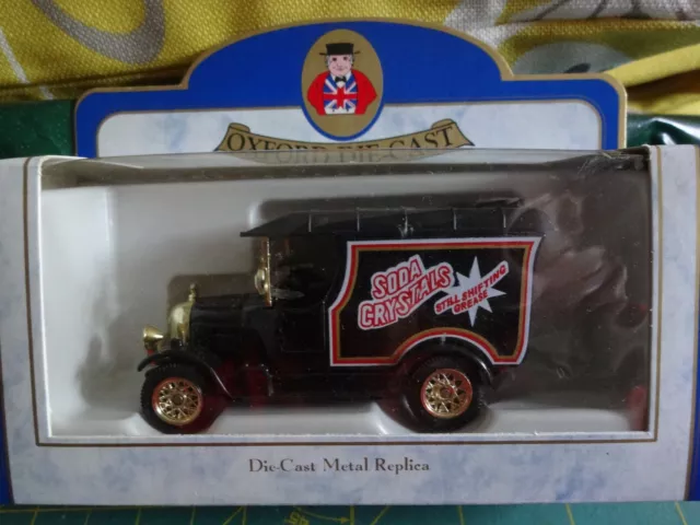 Oxford Die Cast Soda Crystals 1900 Toy Van