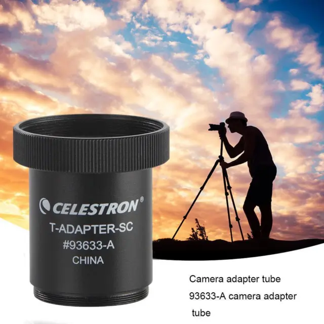 for Celestron 93633 Astronomy T-Adapter,DSLR Camera to Schmidt-Cassegrain O8U0