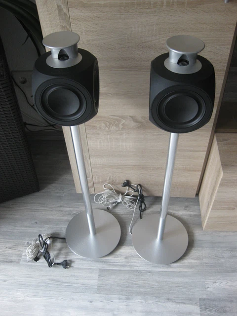BANG & OLUFSEN B&o Beolab 3 Aktiv Lautsprecher +2 Stands From Dealer ...