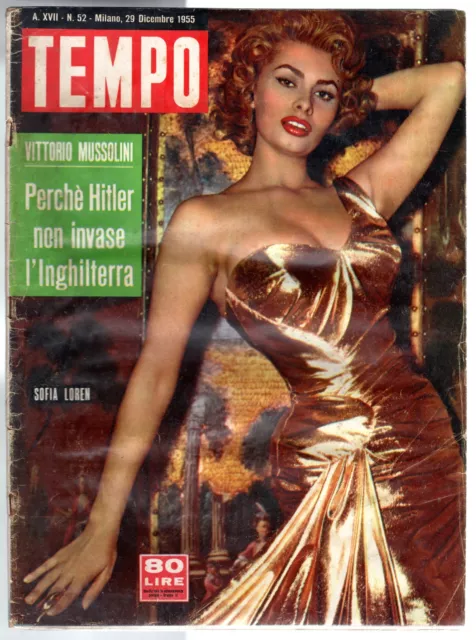 Tempo - N 52, 29 Dicembre - 1955 - Sofia Loren