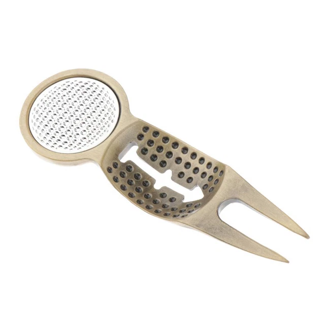 Golf Metting Green Divot Repair Fork Ball Marker Line Marker