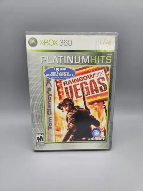 Tom Clancy’s Rainbow Six Vegas 2: Platinum Hits (Xbox 360) - Complete In Box