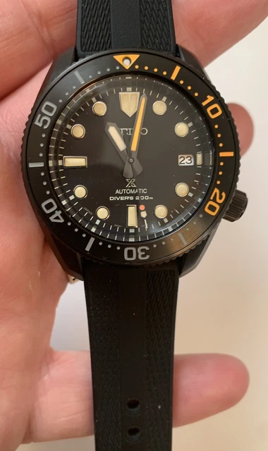 SEIKO PROSPEX SPB255 1968 Reinterpretation MM200 reduced Black
