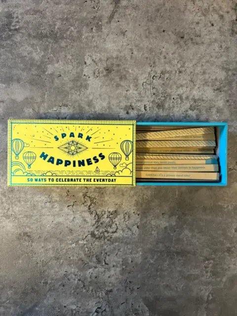 Spark Happiness by chronicle books - 50 faux matchsticks of motivation