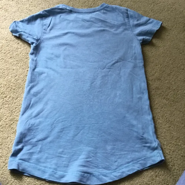 Next boys age 5 Star wars turquoise blue long t-shirt. Excellent condition 4