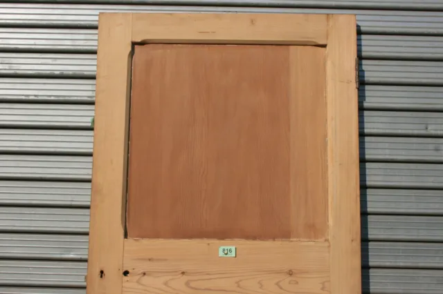 Reclaimed Victorian 33 1/2" x 79 3/4" Internal External Pine 4 Panel Door 816 2