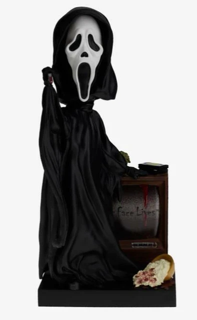 Royal Bobbles Ghost Face Bobblehead Hot Topic Exclusive