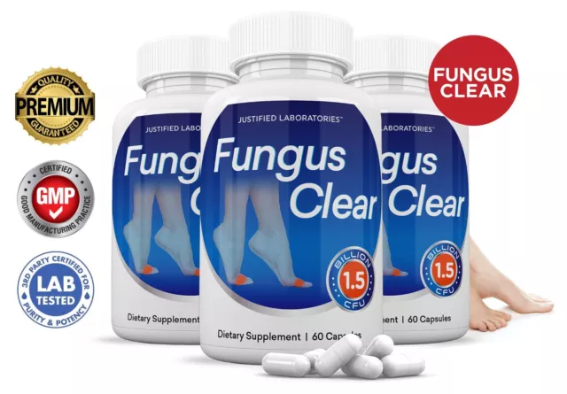 Fungus Clear Premium Probiotic 1.5 Billion CFU 3 Pack