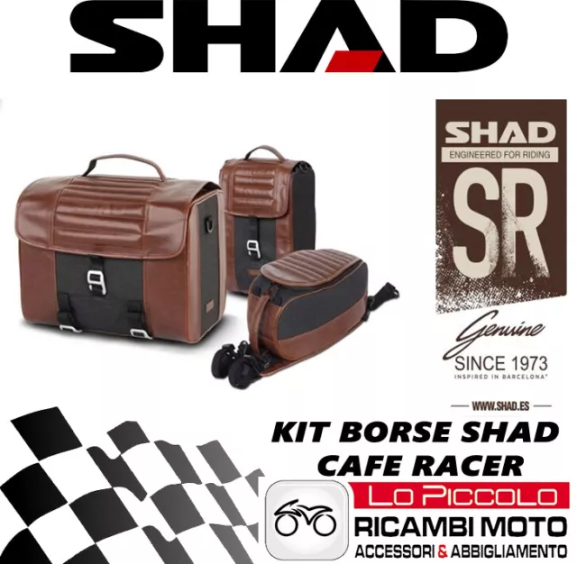 Ducati Scrambler 800 SHAD SR18 Cafe Racer Style Tank Bag - Next Day Delivery