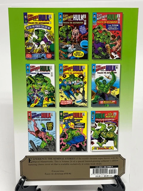 Incredible Hulk Mighty Marvel Masterworks Vol 3 DM Cover New Marvel GN-TPB 2
