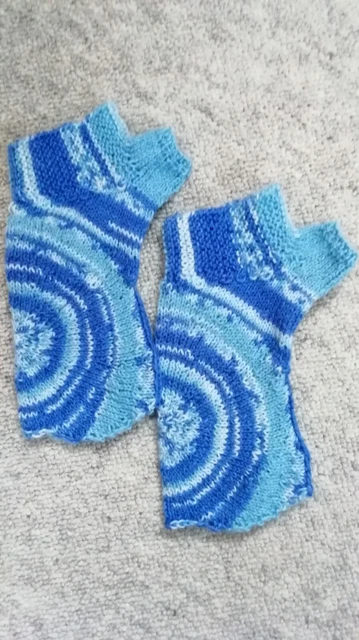 Handstulpen - Armstulpen - Pulswärmer / handgestrickt