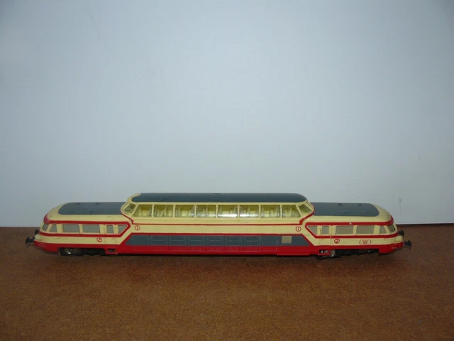 Autorail Jouef Panoramique HO échelle Plastique Vintage Made In France