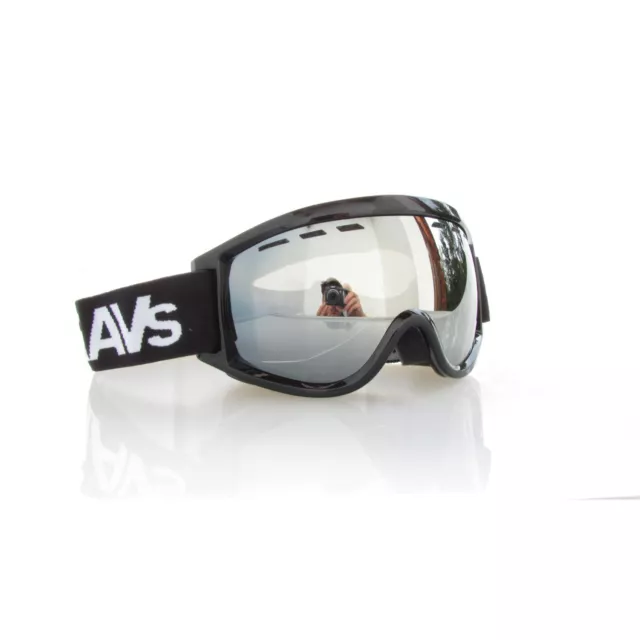 Ravs  Skibrille - Snowboardbrille - Ski Alpin  Goggle Grosses Sichtfeld Antifog