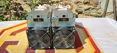 X2 ANTMINER BITMAIN A3 MINAGE BLAKE2B SIACOIN SC GLT MINING ASIC 815gh x2 