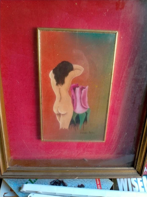 Quadro Nudo Di Donna Firmato
