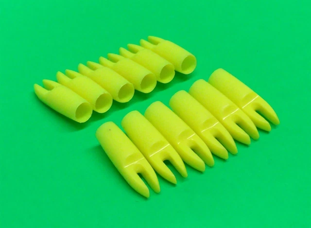 Arizona Archery HT Replacement Nocks for Easton PC 6.3 Carbon Arrows - New Dozen