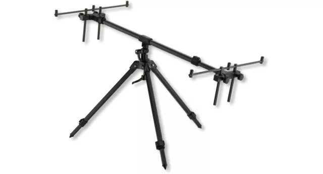 Cormoran Pro Carp Gun Pod Rod Pod Rutenständer 360° drehbar Rutenhalter 3 Ruten