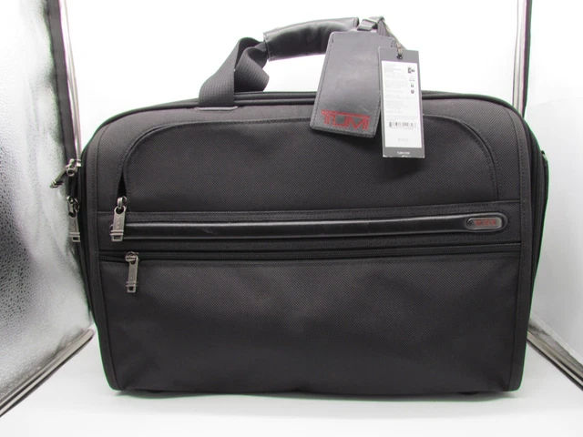 Tumi Ballistic Nylon Alpha II Expandable Carry-On Travel Suitcase 22121D4