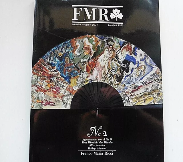 FMR Kunstmagazin Deutsche Ausgabe Bd.1 - Juni/Juli 1986 Nr. 2 Franco Maria Ricci