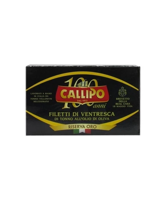 Callipo Filetti Di Ventresca In Scatola 125 Gr