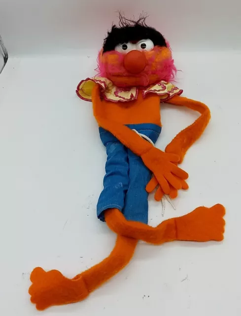 Vintage 1978 Fisher-Price The Muppets "ANIMAL" Drummer Hand Puppet