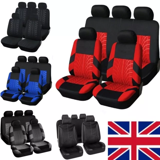 Car Seat Covers Protectors Universal Washable Dog Pet 9pcs Full Set Front Rear