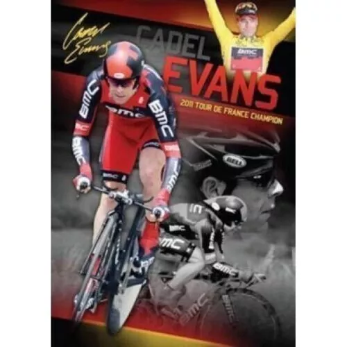 Cadel Evans Signed 2011 Tour De France Champion Limited Edition Print Coa