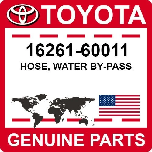 TOYOTA LAND CRUISER FJ40 FJ60 Water ByPass Hose OEM Genuine 1626160011