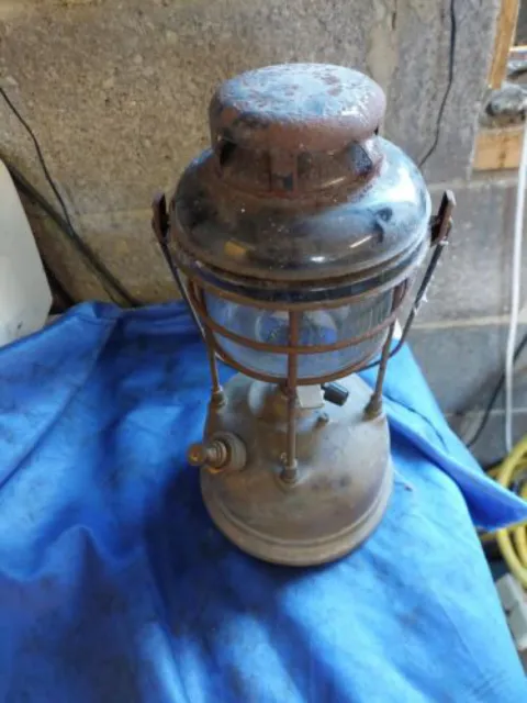 Vintage Brass Tilley Guardsman Lamp Storm Light X246 Paraffin Lantern project